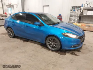2016 Dodge Dart SXT with VIN 1C3CDFBB2GD564677, listed as a IAAI auction lot 40830474 with 122,841 mi miles. Bid and sale history available at carsss.com. Image 1.