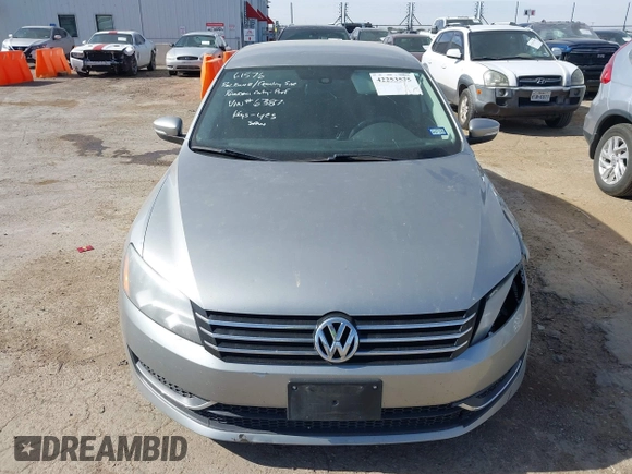 2014 Volkswagen Passat S with VIN 1VWAP7A37EC026387, listed as a IAAI auction lot 42253575 with 227,878 mi miles and . Bid and sale history available at DreamBid. Image 12.