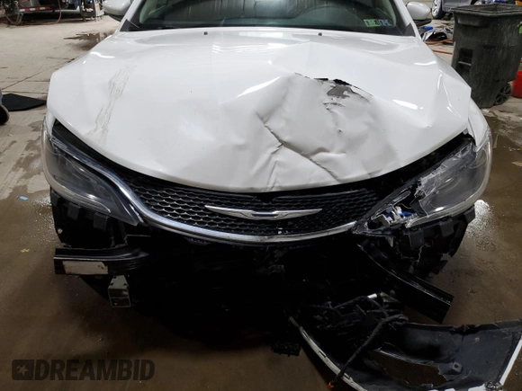 2015 Chrysler 200 Limited with VIN 1C3CCCAB6FN618445, listed as a Copart auction lot 50013715 with 122,156 mi miles and Salvage title. Bid and sale history available at DreamBid. Image 11.