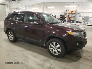 2012 Kia Sorento LX with VIN 5XYKTDA61CG303927, listed as a Copart auction lot 54565375 with 249,478 mi miles and Clean Title. Bid and sale history available at carsss.com. Image 4.