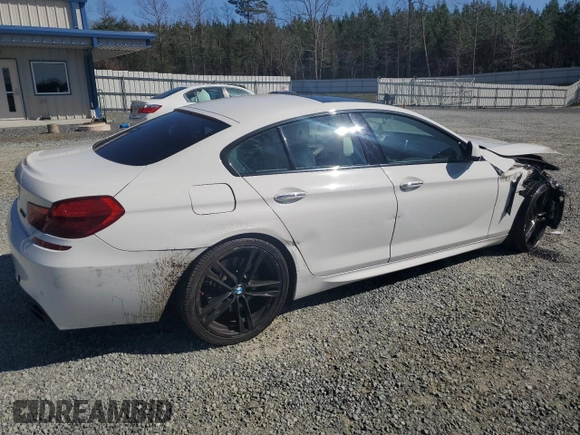 2014 BMW 6 Series 650i with VIN WBA6B2C58ED129575, listed as a Copart auction lot 48711525 with 78,681 mi miles and Salvage Title. Bid and sale history available at carsss.com. Image 3.