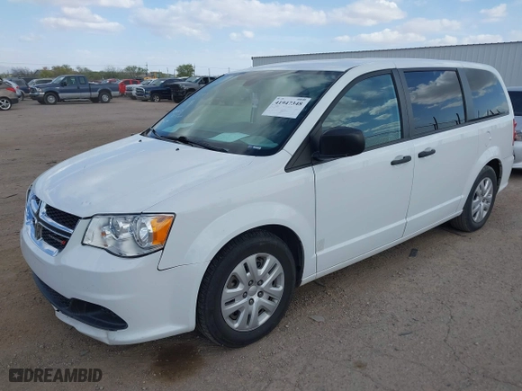2020 Dodge Grand Caravan SE Plus with VIN 2C4RDGBG7LR230725, listed as a IAAI auction lot 41947348 with 63,380 mi miles. Bid and sale history available at carsss.com. Image 17.