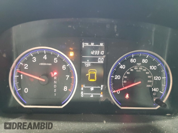 2009 Honda CR-V EX with VIN 5J6RE48589L023967, listed as a Copart auction lot 54907455 with 123,310 mi miles and Clean Title. Bid and sale history available at DreamBid. Image 9.