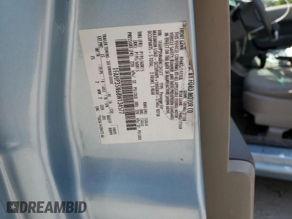 2008 Ford Focus SE with VIN 1FAHP35N68W134577, listed as a Copart auction lot 67913764 with Not Provided miles and Salvage Title. Bid and sale history available at carsss.com. Image 12.