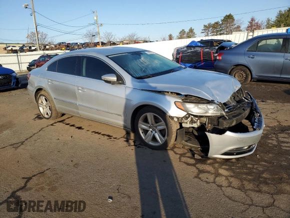 2014 Volkswagen CC Sport with VIN WVWBN7AN2EE503214, listed as a Copart auction lot 84850234 with Not Provided miles and Salvage Title. Bid and sale history available at carsss.com. Image 4.