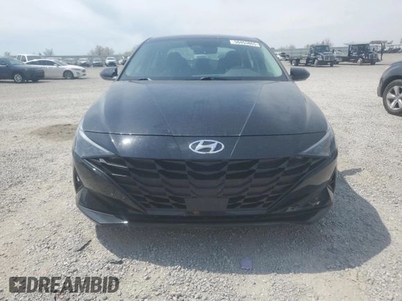 2023 Hyundai Elantra SEL with VIN KMHLS4AG6PU406406, listed as a Copart auction lot 50453865 with 37,130 mi miles and Salvage Title. Bid and sale history available at DreamBid. Image 5.