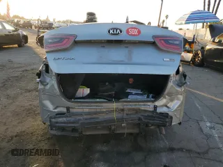 2016 Kia Optima with VIN KNAGM4AD1G5096940, listed as a Copart auction lot 89160025 with 122,847 mi miles and Salvage Title. Bid and sale history available at carsss.com. Image 6.