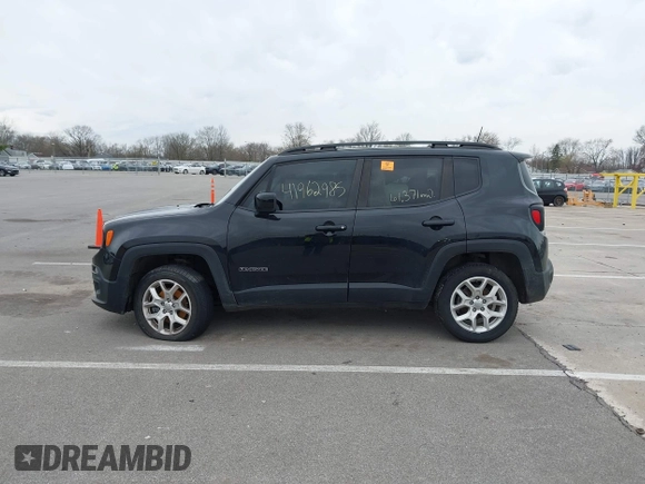 2018 Jeep Renegade Latitude with VIN ZACCJBBB9JPH82945, listed as a IAAI auction lot 41962985 with 61,371 mi miles and . Bid and sale history available at DreamBid. Image 14.