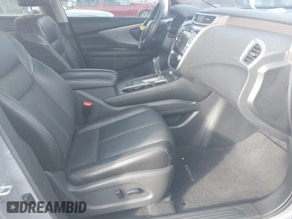2021 Nissan Murano SL with VIN 5N1AZ2CS3MC147061, listed as a IAAI auction lot 41358296 with 15,404 mi miles and . Bid and sale history available at DreamBid. Image 5.