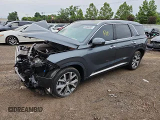2022 Hyundai Palisade SEL с VIN KM8R4DHE3NU423041, выставлен на аукционе Copart как лот 64064355 с пробегом Не указан миль и Списание • Salvage title. История ставок и продаж доступна на DreamBid. Изображение 1.