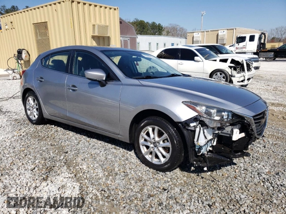 2014 Mazda 3 i Grand Touring with VIN JM1BM1M77E1157505, listed as a Copart auction lot 47660155 with 48,580 mi miles and Salvage Title. Bid and sale history available at DreamBid. Image 4.