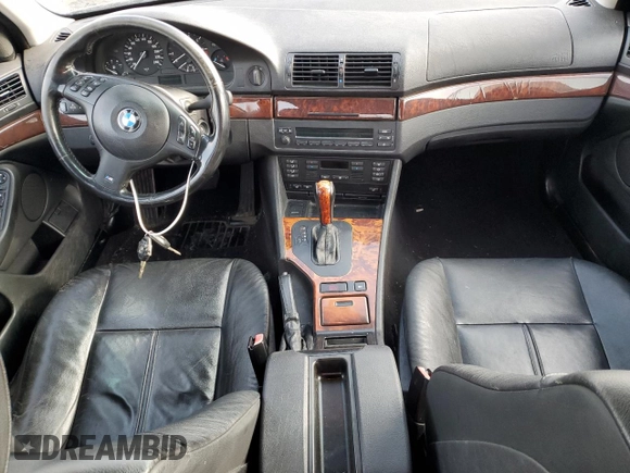 2003 BMW 5 Series 530iA with VIN WBADT63423CK45151, listed as a Copart auction lot 83069884 with 338,683 mi miles and Clean Title. Bid and sale history available at carsss.com. Image 8.