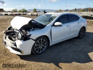 2018 Acura TLX with VIN 19UUB3F33JA002904, listed as a Copart auction lot 71422514 with 0 mi miles and Salvage Title. Bid and sale history available at carsss.com. Image 1.