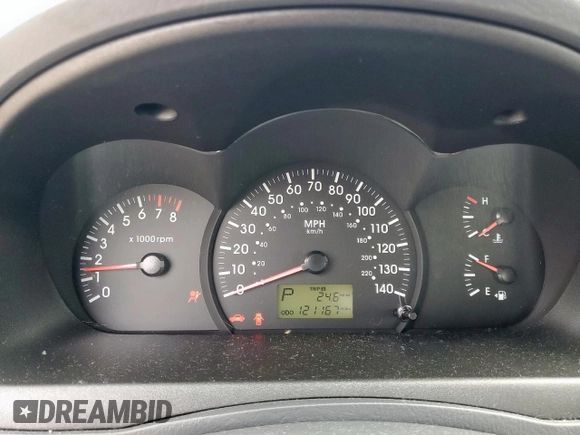 2006 Kia Spectra EX z VIN KNAFE121665281639, wystawiony jako Copart lot #54583825 z przebiegiem 121 167 mil mil oraz Szkoda całkowita • Salvage title. Historia ofert i sprzedaży dostępna na DreamBid. Obrazek 9.