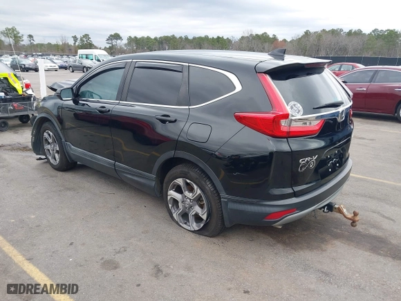 2019 Honda CR-V EX-L with VIN 2HKRW2H89KH661382, listed as a IAAI auction lot 41610746 with 89,831 mi miles. Bid and sale history available at carsss.com. Image 3.