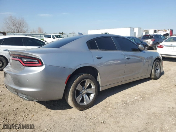 2018 Dodge Charger SXT Plus with VIN 2C3CDXHG5JH169198, listed as a Copart auction lot 47261025 with 122575 miles and Salvage Title. Bid and sale history available at carsss.com. Image 3.