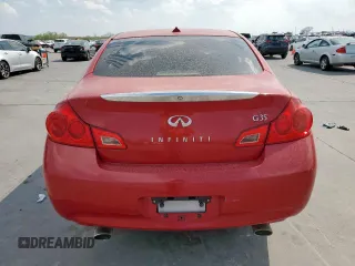 2008 Infiniti G35 Sedan Journey with VIN JNKBV61E58M208711, listed as a Copart auction lot 50606105 with 207,419 mi miles and Clean Title. Bid and sale history available at carsss.com. Image 6.