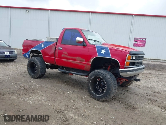 1989 Chevrolet Silverado 1500 with VIN 1GCDK14K4KZ182121, listed as a IAAI auction lot 42110956 with 307,979 mi miles and . Bid and sale history available at DreamBid. Image 1.