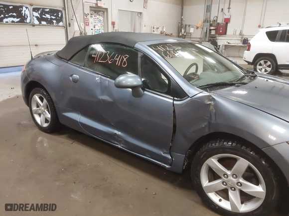 2008 Mitsubishi Eclipse GS with VIN 4A3AL25F28E003353, listed as a IAAI auction lot 41236418 with 108,728 mi miles. Bid and sale history available at carsss.com. Image 6.