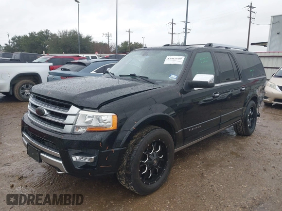 2017 Ford Expedition Max Platinum с VIN 1FMJK1MT2HEA64818, выставлен на аукционе IAAI как лот 41465609 с пробегом 105 665 миль миль и . История ставок и продаж доступна на DreamBid. Изображение 18.