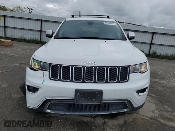 2019 Jeep Grand Cherokee Limited with VIN 1C4RJFBG9KC723851, listed as a Copart auction lot 49499335 with 54,617 mi miles and Salvage Title. Bid and sale history available at carsss.com. Image 5.