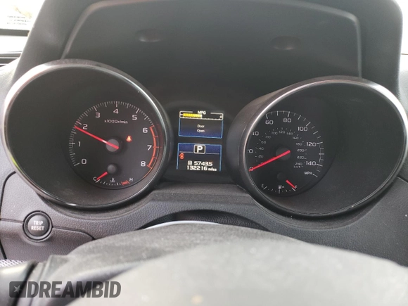 2016 Subaru Legacy 2.5i with VIN 4S3BNBA66G3024272, listed as a Copart auction lot 84563674 with 132,216 mi miles and Salvage Title. Bid and sale history available at carsss.com. Image 9.