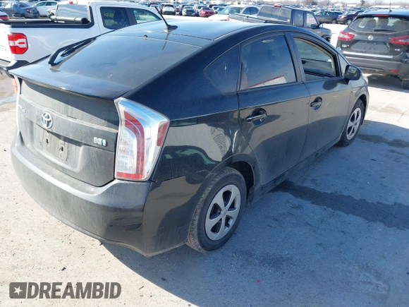 2015 Toyota Prius Four with VIN JTDKN3DU9F0403735, listed as a IAAI auction lot 41477562 with 113,934 mi miles. Bid and sale history available at carsss.com. Image 4.
