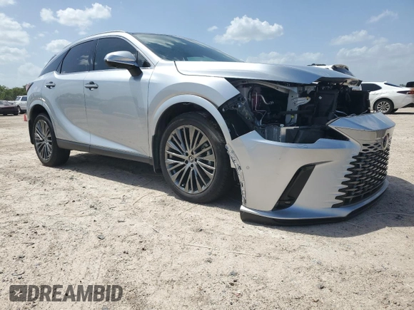 2023 Lexus RX with VIN 2T2BBMCA3PC009530, listed as a Copart auction lot 62807734 with 4,844 mi miles and Salvage Title. Bid and sale history available at carsss.com. Image 4.