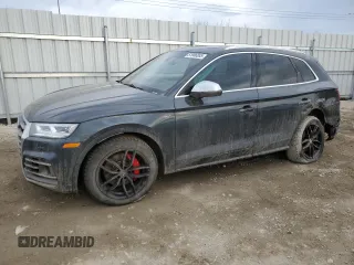 2018 Audi SQ5 Prestige with VIN WA1C4AFY6J2227150, listed as a Copart auction lot 51966885 with 0 mi miles and Salvage Title. Bid and sale history available at carsss.com. Image 1.