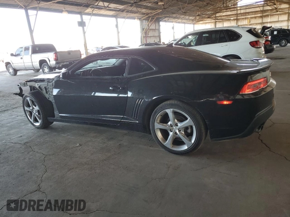 2014 Chevrolet Camaro LT z VIN 2G1FC1E35E9324870, wystawiony jako Copart lot #50626095 z przebiegiem 145 880 mil mil oraz Szkoda całkowita • Salvage title. Historia ofert i sprzedaży dostępna na DreamBid. Obrazek 2.
