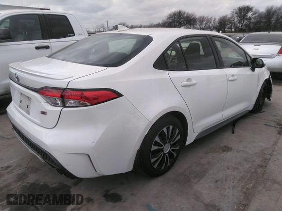 2022 Toyota Corolla SE with VIN JTDS4MCE9N3501583, listed as a IAAI auction lot 41525742 with 172,601 mi miles. Bid and sale history available at carsss.com. Image 4.
