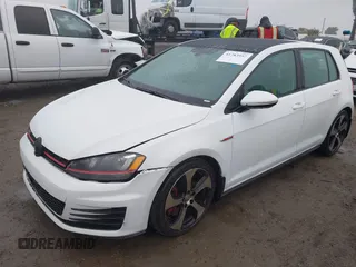 2017 Volkswagen Golf GTI S with VIN 3VW547AU6HM016813, listed as a IAAI auction lot 41783957 with 125,052 mi miles. Bid and sale history available at carsss.com. Image 17.