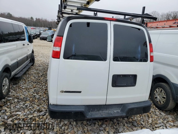 2019 Chevrolet Express Cargo Van with VIN 1GCWGAFGXK1234224, listed as a Copart auction lot 52518615 with 125,155 mi miles and Clean Title. Bid and sale history available at carsss.com. Image 6.