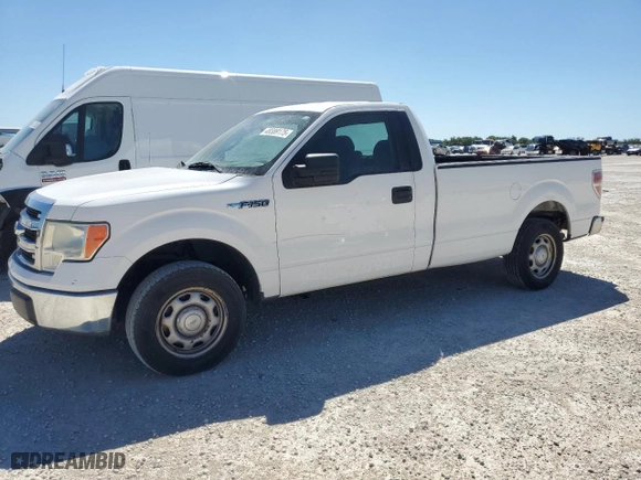 2014 Ford F-150 XL with VIN 1FTNF1CF7EKD18686, listed as a Copart auction lot 48389175 with 133,018 mi miles and Salvage Title. Bid and sale history available at carsss.com. Image 1.