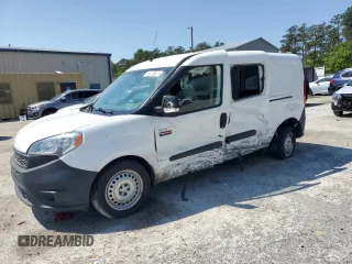 2020 Ram ProMaster City Cargo Van Tradesman with VIN ZFBHRFAB8L6R71571, listed as a Copart auction lot 52285195 with 72,045 mi miles and Salvage Title. Bid and sale history available at carsss.com. Image 1.