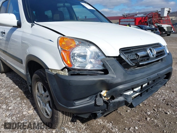 2002 Honda CR-V EX with VIN JHLRD78822C070778, listed as a IAAI auction lot 41813282 with 122,323 mi miles. Bid and sale history available at carsss.com. Image 6.