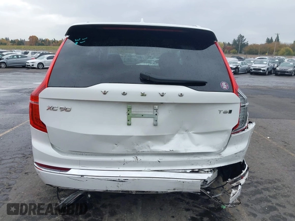 2021 Volvo XC90 Inscription with VIN YV4A22PL7M1724212, listed as a IAAI auction lot 40777149 with 55,123 mi miles. Bid and sale history available at carsss.com. Image 16.