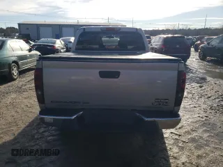 2005 GMC Canyon 1SF SLE Z71 with VIN 1GTDT136758262881, listed as a Copart auction lot 87074894 with 163,855 mi miles and Clean Title. Bid and sale history available at carsss.com. Image 6.