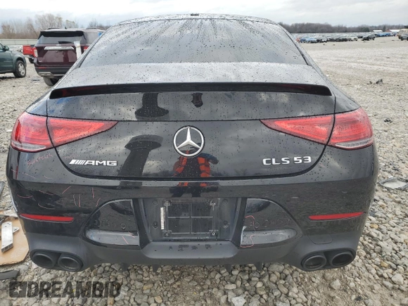 2020 Mercedes-Benz CLS with VIN W1K2J6BB1LA075494, listed as a Copart auction lot 80610704 with 25,751 mi miles and Salvage Title. Bid and sale history available at carsss.com. Image 6.