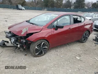2023 Nissan Versa SR with VIN 3N1CN8FVXPL829934, listed as a Copart auction lot 48280405 with 20,685 mi miles and Salvage Title. Bid and sale history available at carsss.com. Image 1.