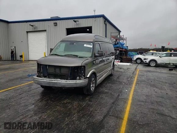 2019 Chevrolet Express Cargo z VIN 1GCWGBFG9K1233619, wystawiony jako Copart lot #78674184 z przebiegiem 102 580 mil mil oraz Szkoda całkowita • Salvage title. Historia ofert i sprzedaży dostępna na DreamBid. Obrazek 15.
