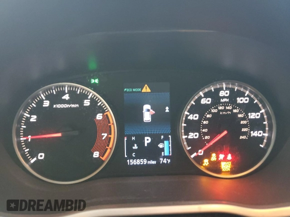 2020 Mitsubishi Eclipse Cross ES with VIN JA4AS3AA0LZ009279, listed as a Copart auction lot 46590065 with 156,859 mi miles and Salvage title. Bid and sale history available at DreamBid. Image 9.