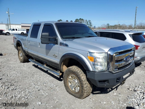 2016 Ford Super Duty F-250 SRW Lariat with VIN 1FT7W2BTXGEB72629, listed as a Copart auction lot 47530705 with 159,520 mi miles and Salvage Title. Bid and sale history available at carsss.com. Image 4.