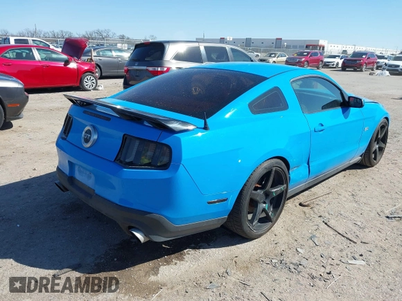 2012 Ford Mustang GT Premium with VIN 1ZVBP8CF1C5278476, listed as a IAAI auction lot 41776072 with 130,354 mi miles and . Bid and sale history available at DreamBid. Image 4.