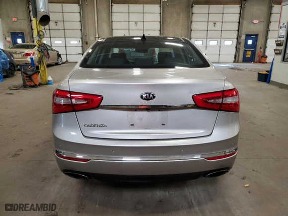 2014 Kia Cadenza Premium with VIN KNALN4D77E5125016, listed as a Copart auction lot 69007094 with 120,347 mi miles and Salvage Title. Bid and sale history available at carsss.com. Image 6.