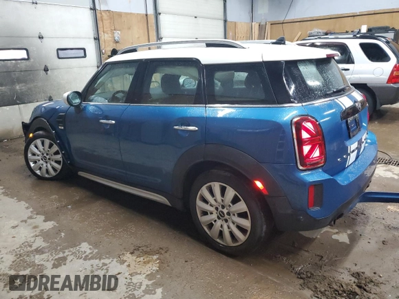 2021 MINI Countryman Oxford Edition with VIN WMZ23BR01M3M77023, listed as a Copart auction lot 78089504 with 28,278 mi miles and Non Repairable. Bid and sale history available at carsss.com. Image 2.