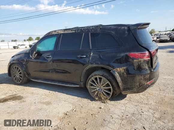 2022 Mercedes-Benz GLS 450 with VIN 4JGFF5KEXNA815222, listed as a Copart auction lot 70403534 with Not provided miles and Salvage title. Bid and sale history available at DreamBid. Image 2.