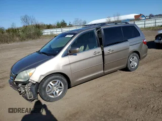 2007 Honda Odyssey EX-L with VIN 5FNRL38757B056657, listed as a Copart auction lot 54146975 with 172,157 mi miles and Clean Title. Bid and sale history available at carsss.com. Image 1.