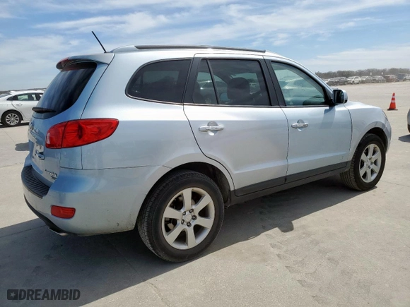 2008 Hyundai Santa Fe SE with VIN 5NMSH13E48H151501, listed as a Copart auction lot 48933235 with 91,614 mi miles and Clean Title. Bid and sale history available at carsss.com. Image 3.