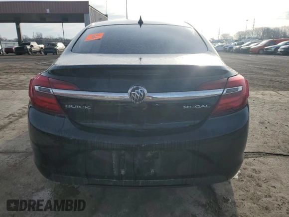 2014 Buick Regal with VIN 2G4GV5EK7E9313935, listed as a Copart auction lot 46657115 with 0 mi miles and Salvage Title. Bid and sale history available at carsss.com. Image 6.